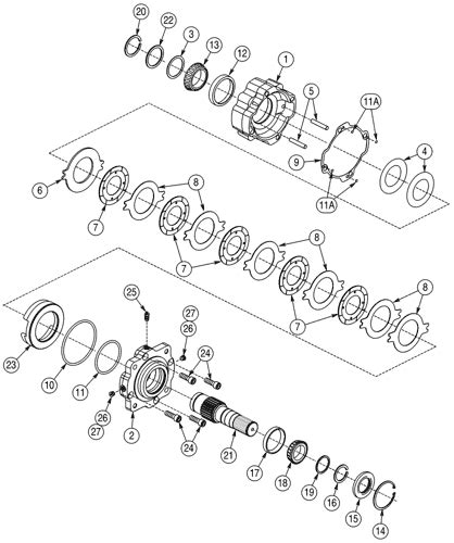 case 85xt stop brake release